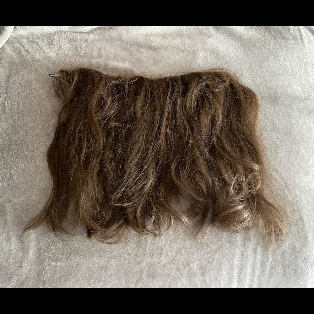 Natural Human hair wig wrap